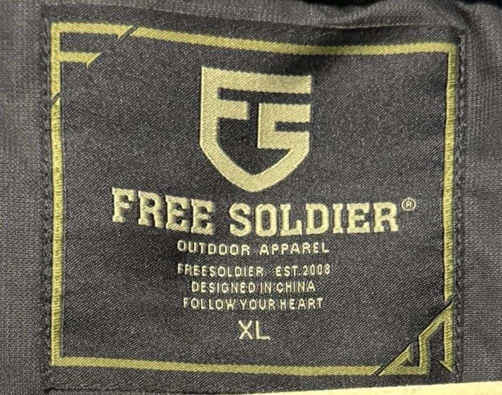 Free Soldier Men's XL Ski Jacket Fleece Lined Waterproof - Picture 3 of 9